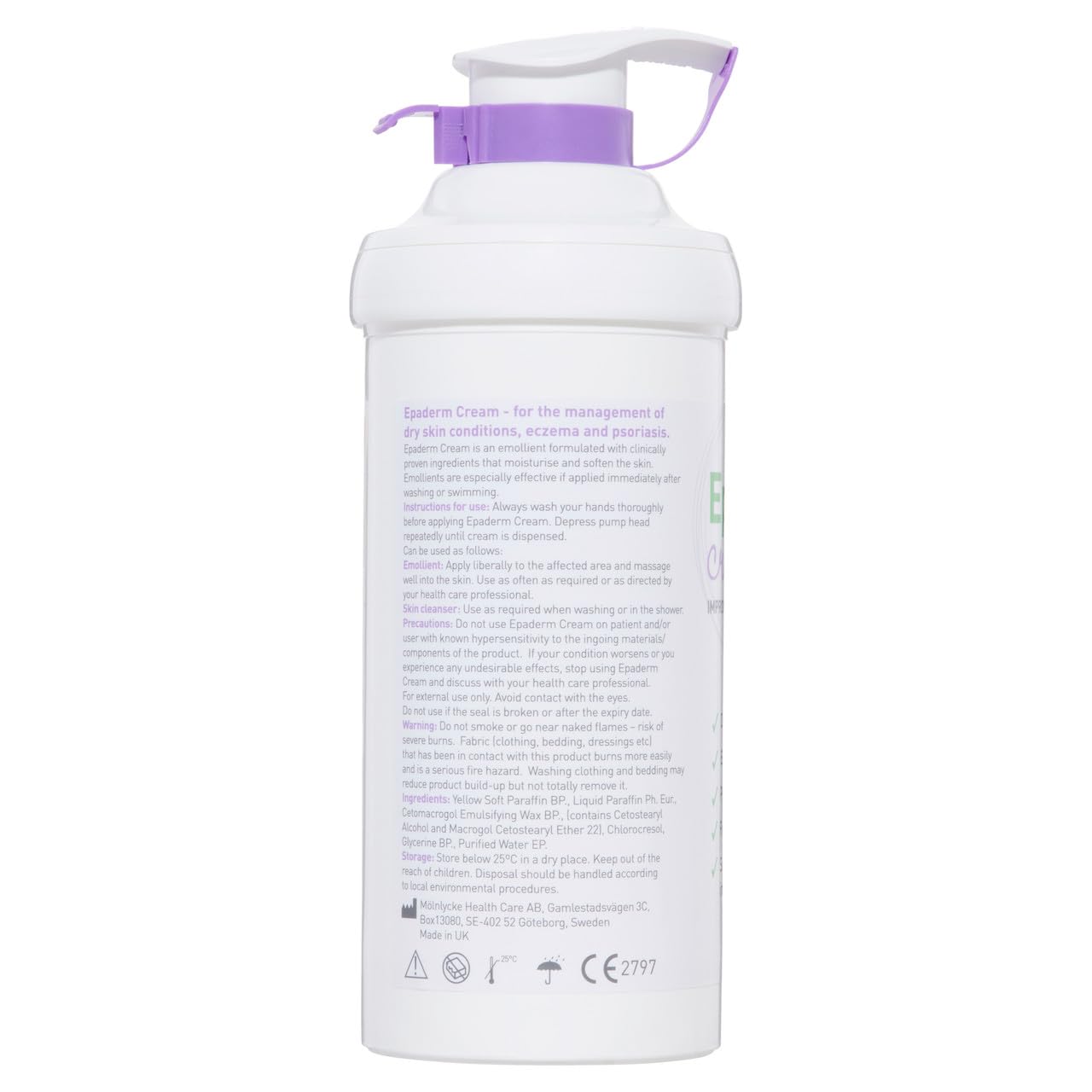 Epaderm Cream 500g