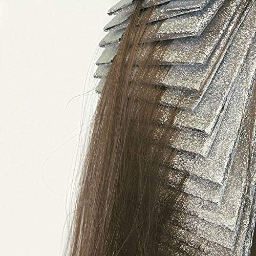 Framar Silver Embossed Pop Up Hair Foil - Hair Foils for Highlighting, Foils for Highlights, Hairdressing Foil for Hair Highlights, Non Slip Embossed Texture – 500 Sheets