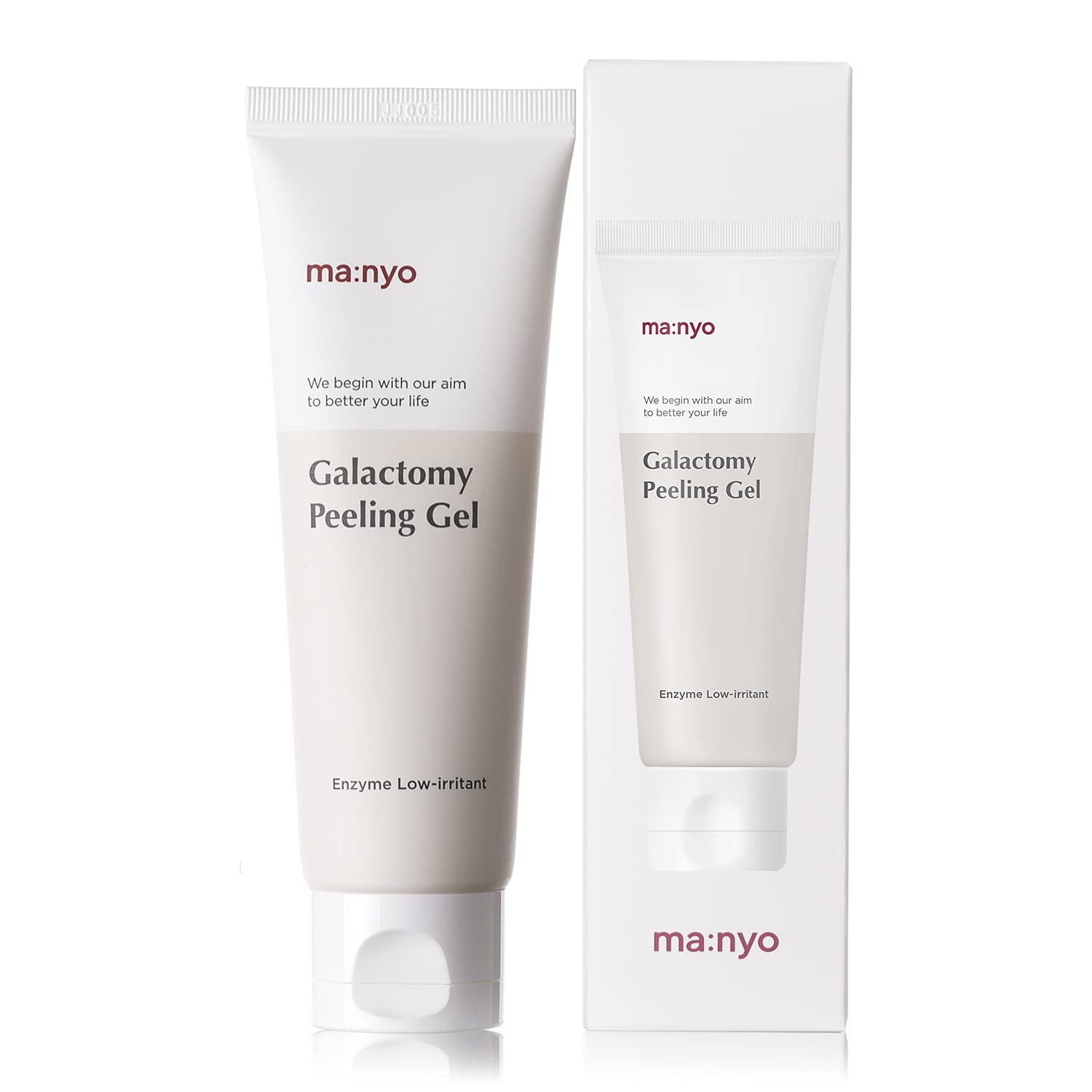 ma:nyo Galactomy Enzyme Peeling Gel Korean Skin care 75ml (2.5fl oz) Gentle Exfoliator