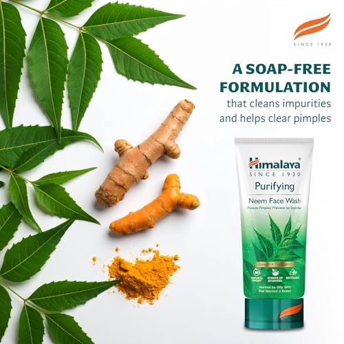 Himalaya Herbals Purifying Neem Face Wash Gel 150g (Pack of 2)