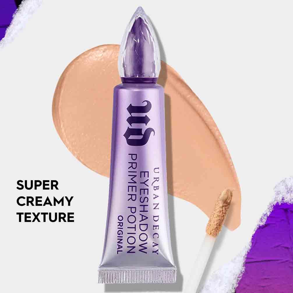 Urban Decay Eyeshadow Primer Potion, Smooths Out Imperfections and Prepares the Eyelids for Makeup, Vegan Formula, Shade: Anti Aging, 10ml