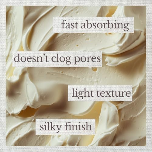 Whipped Tallow Cream - Grass-Fed, Halal Beef Tallow Skincare with Organic Olive Oil - Seed Oil Free, Face Cream & Body Moisturiser for Dry Skin & Eczema Relief (60ml, Organic Vanilla)