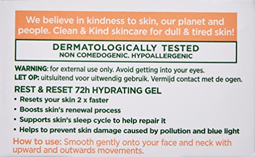 Simple Protect 'N' Glow Rest and Reset 72 Hour Hydrating Gel to Enhance Glowing Skin 50 ml