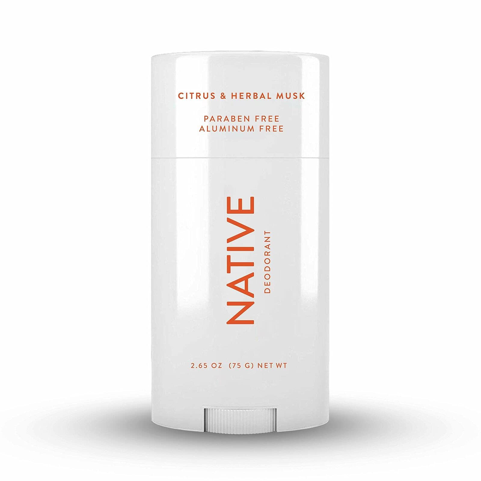Native Natural Deodorant - Vegan, Gluten & Cruelty Free - Aluminum, Parabens & Sulfates Free - Citrus & Herbal Musk