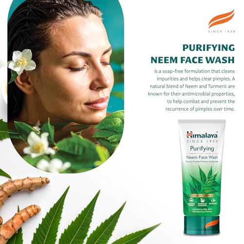 Himalaya Herbals Purifying Neem Face Wash Gel 150g (Pack of 2)