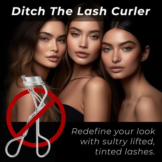 Lash Lift and Tint Kit with Keratin Conditioning by CICI | Instant Professional Perming, Lifting & Tinting for Eyelashes | Black Color Dye | Long-Lasting Salon Results At Home | DIY Tools and Supplies
