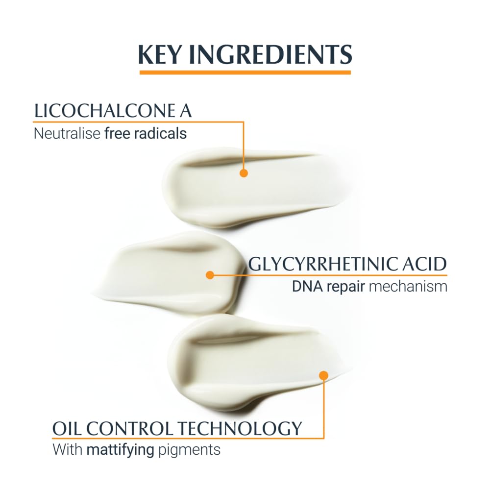 Eucerin Sun Body Oil Control Gel-Cream SPF 50+ 200ml, Ultra-Light Dry Touch Gel Sun Cream for Oily Skin, Fast-Drying Sunscreen with Oil Control Technology, Water-Resistant