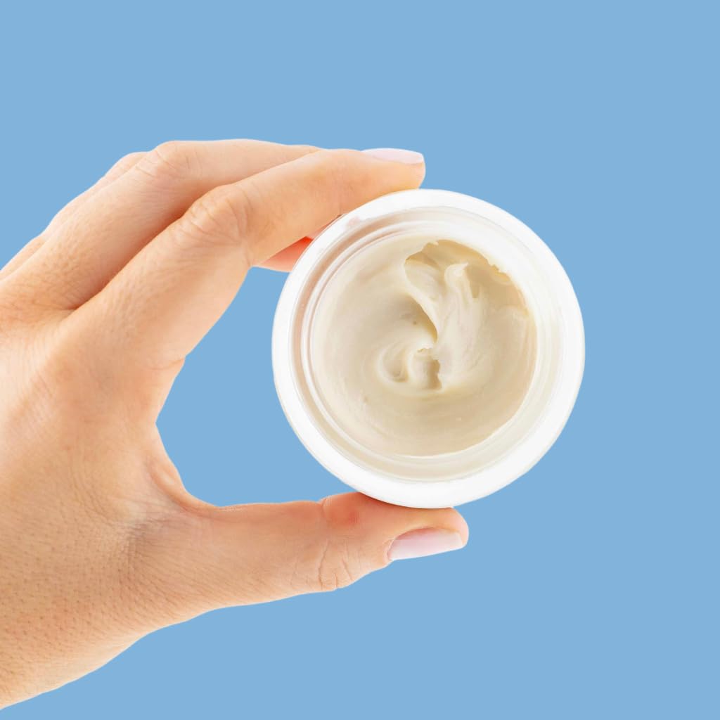The Natural Deodorant Co, Gentle Deodorant Cream Coconut & Shea 55g, Aluminium Free, Plastic Free, Sensitive Skin