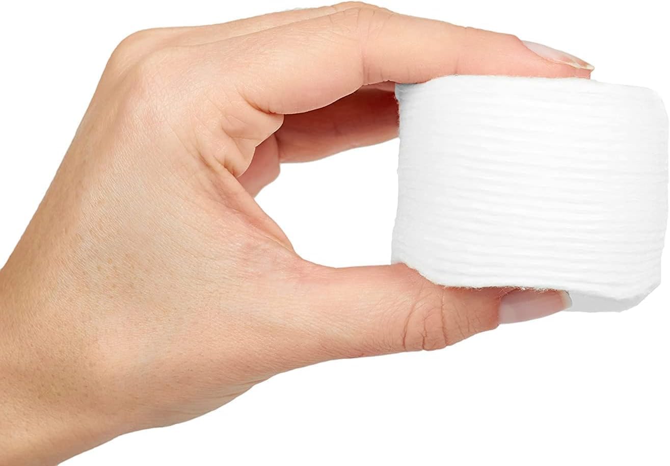 SP8TIUM Cotton Pads Cotton Wool Pads Non-Fleecing No Shed Makeup Remover (600 Pack)