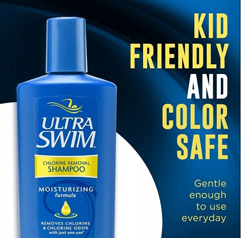 UltraSwim Chlorine Removal Shampoo 2-Pack. Moisturising Formula. Removes Chlorine and Chlorine Odour With Just One Use. 207 Millilitres