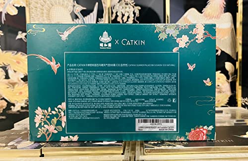 CATKIN SUMMER PALACE Foundation for Mature Skin, Full Coverage Foundation with Lightweight and Breathable Formula, Refillable Cushion, 13g*2