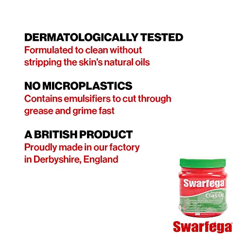 SWARFEGA Original Classic Hand Cleaner - 500ml Tub - SWA304A