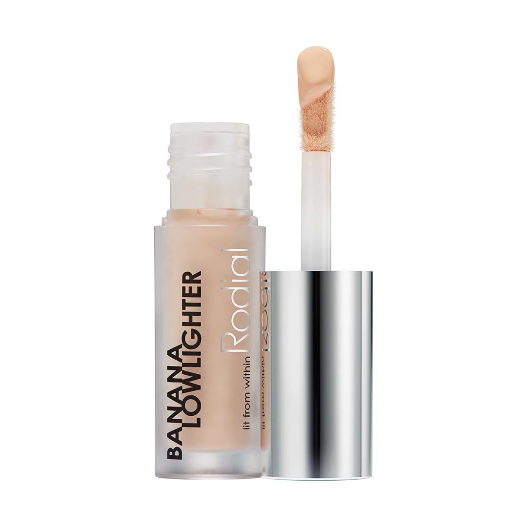 Rodial Banana Lowlighter Travel Size 1.6ml, Lightweight Brightening Concealer for Natural Radiance, Hydrating Formula