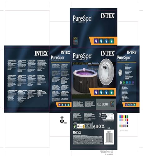 Intex 28503 LED Spa Light - White