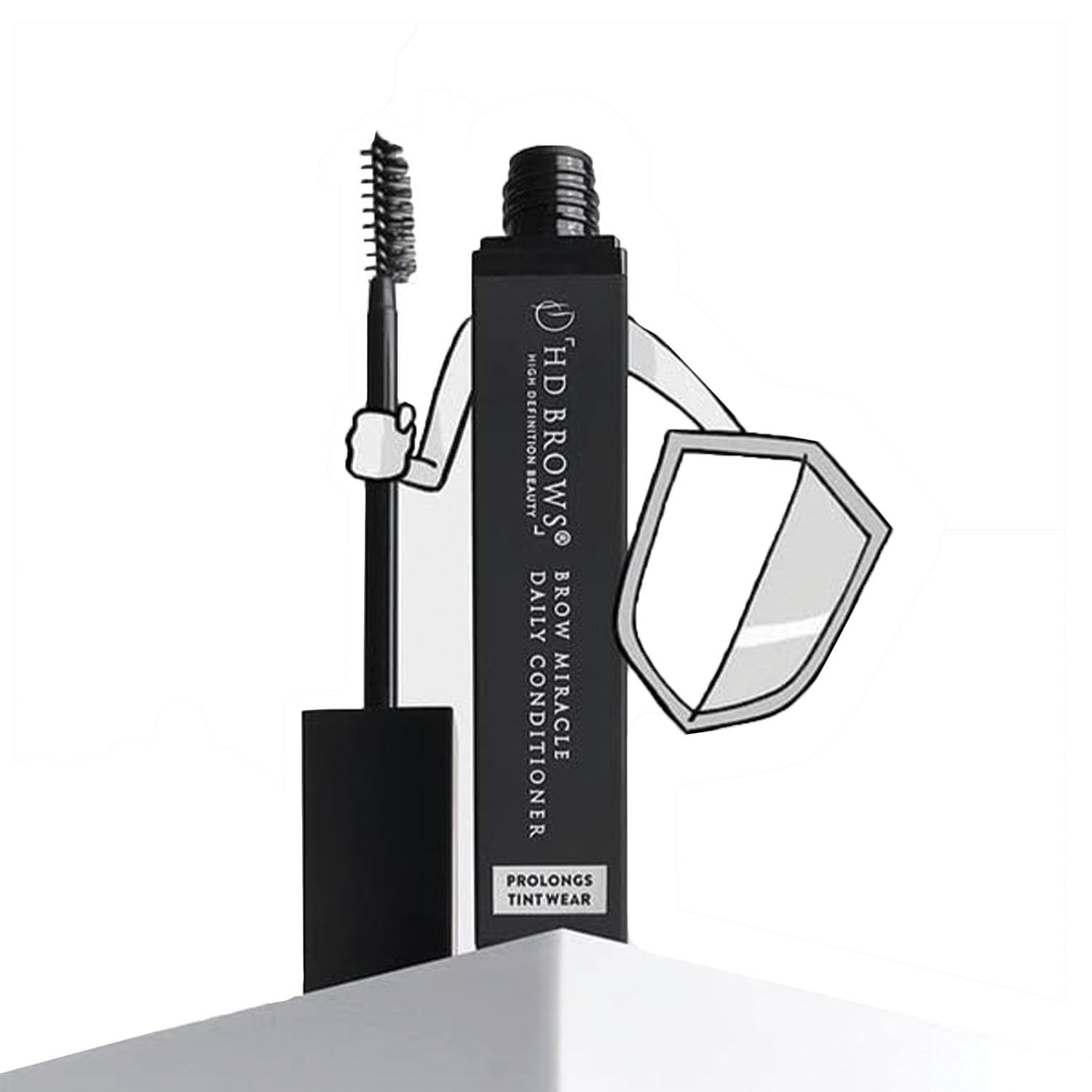 HD BROWS Brow Miracle Daily Conditioner, Conditioning Brow Serum, Repair and Strengthening, Prolongs Wear of Brow Tint, Vegan-Friendly