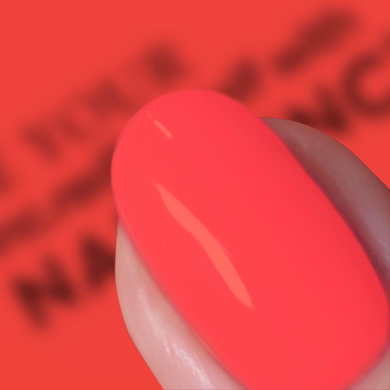 Nails.INC Coral Street Neon Nail Polish