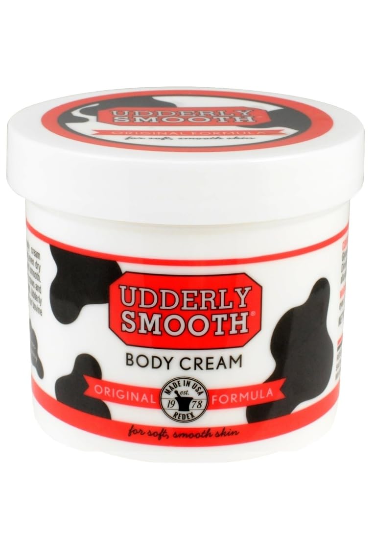 Udderly Smooth - Udder Cream - Body Cream Dry Skin Moisturiser - Big Value Extra Large Jar (340g/12oz) - Hydrates Dry Skin & Relieves Skin Problems - This Dry Skin Moisturising Body Cream Can Help Eczema, Psoriasis & Cracked Dry Sore Itchy Skin