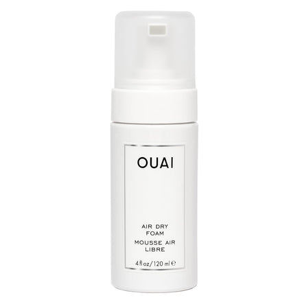 OUAI Air Dry Foam - Hair Mousse for Perfect Beach Waves - With Kale and Carrot Extract to Condition, Detangle and Protect Hair - Paraben, Phthalate and Sulfate Free Hair Styling Products - 120ml