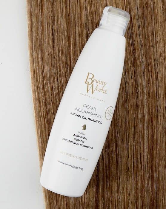 Beauty Works Pearl Nourishing Sulfate Free Argan Oil Shampoo 250ml SLE & Paraben Free