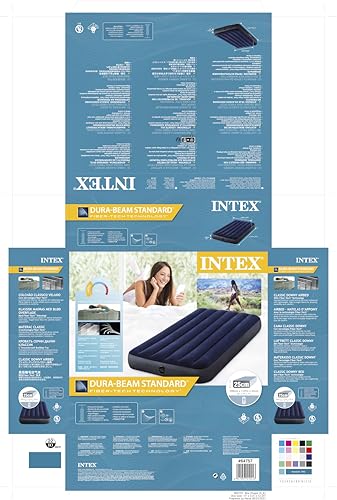 Intex Dura-beam Standard Classic Downy Inflatable Mattress One Size