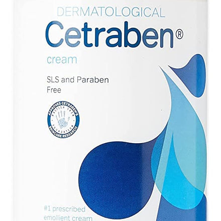 Cetraben Emollient Cream 500g - Moisturizing for Dry Skin, Eczema Relief, Whole Body, Adult Use, 17.6 Ounce