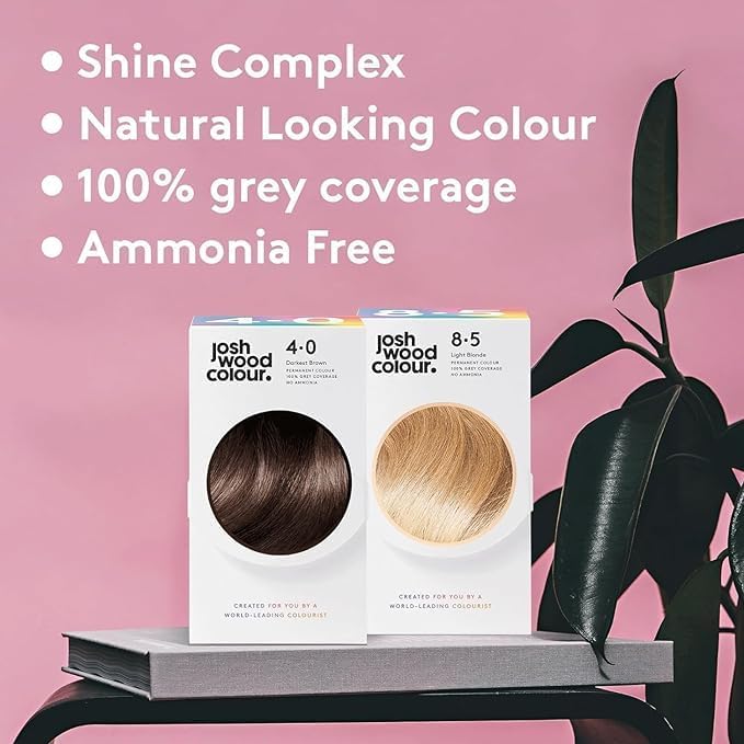 Josh Wood Permanent Colour 9.0 (Blonde) Celebrity-approved ammonia-free - Leaves hair super shiny and hydrated with 100% grey coverage - Natural-looking and Vegan