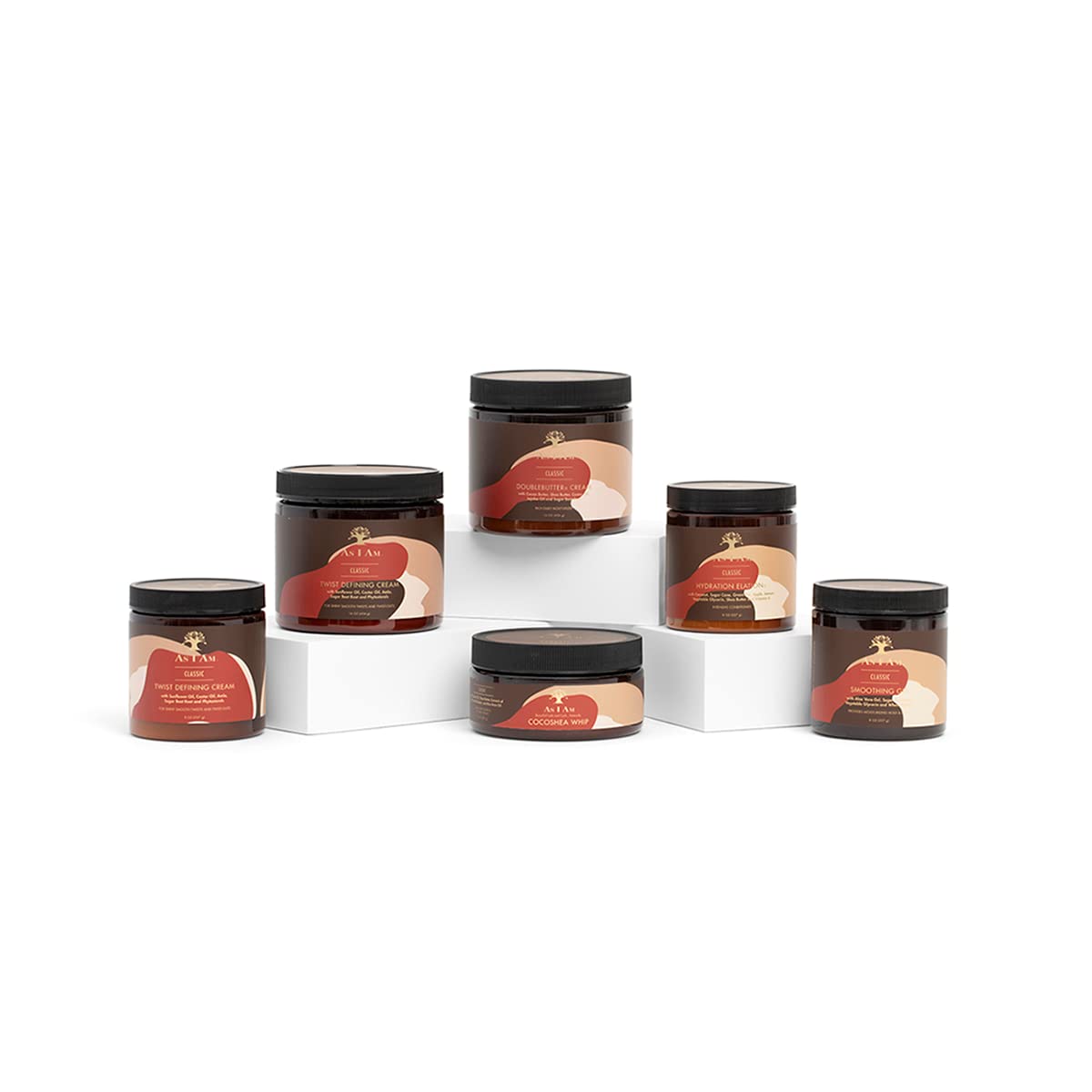 As I Am Double Butter Cream - 8 Ounce - Rich Daily Moisturizer - Soft and Shiny Curls and Coils - Repairs Split Ends - Strengthens Hair - Enriched with Pro-Vitamin B5