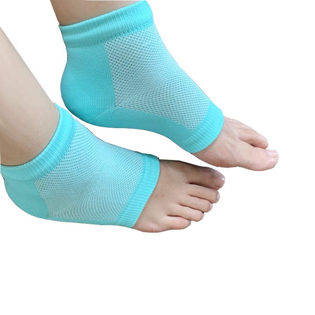 Pengxiaomei AnHua Soft Heel Socks, Polyester Cotton, Dry Skin, Size 17*8*0.5 cm