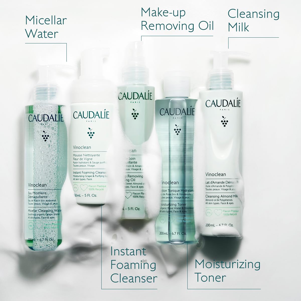 Caudalie Vinoclean Make-up Removing Cleansing Oil - 150 mL