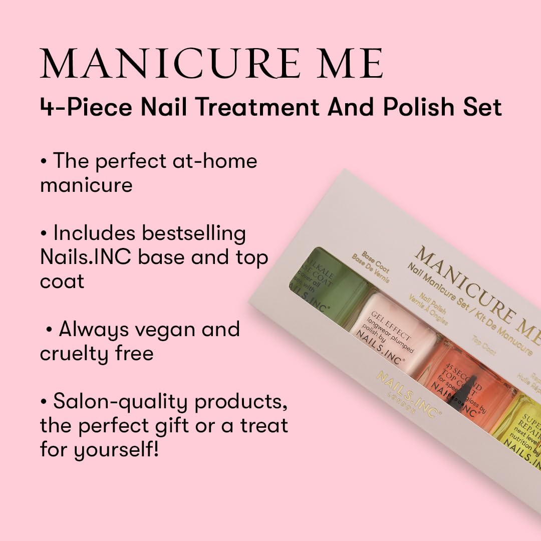 Nails.INC Manicure Me 4-Piece Nail Polish Set