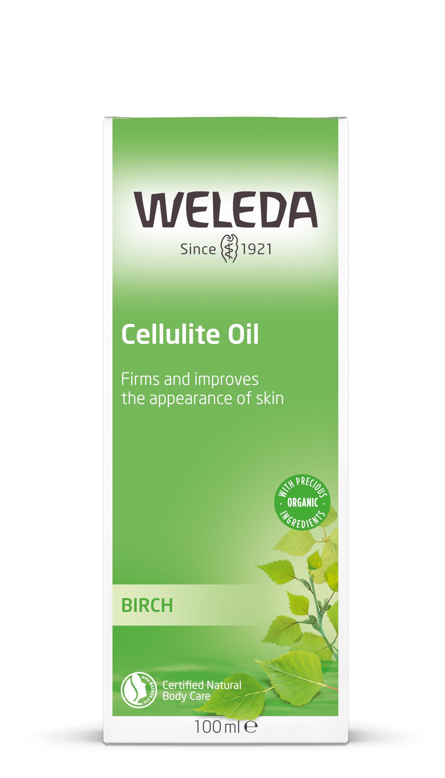 Weleda Cellulite Body Oil, Anti Cellulite Oil, Rich Body Moisturiser for Women & Men, Anti Cellulite Gel & Massage Oil for Very Dry Skin, Premium Beauty Products by Weleda Skin Care - 100ml