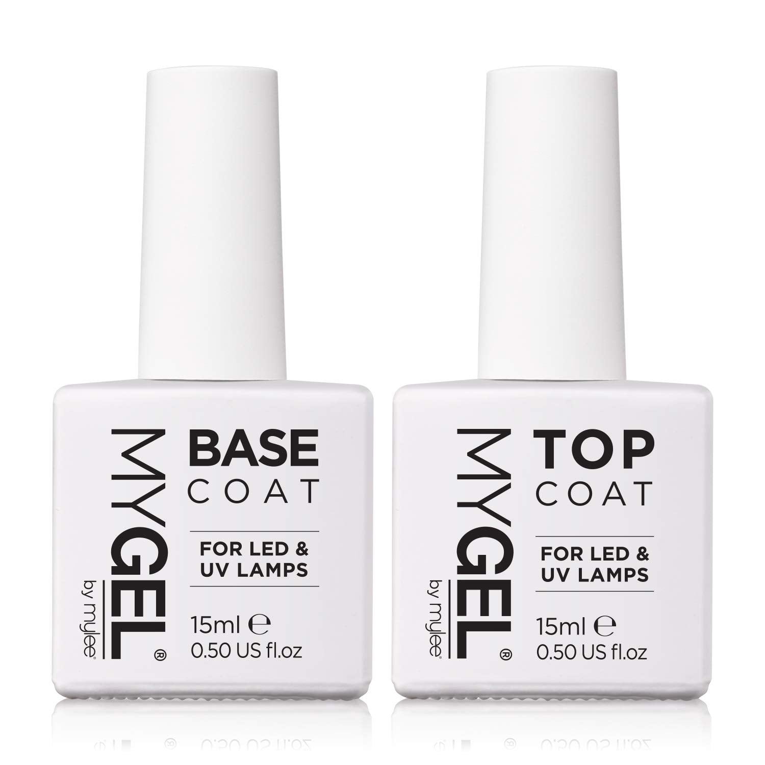 MYGEL Top & Base With Mylee Prep Wipe & Remover UV LED Nail Gel Polish Kit Soak Off