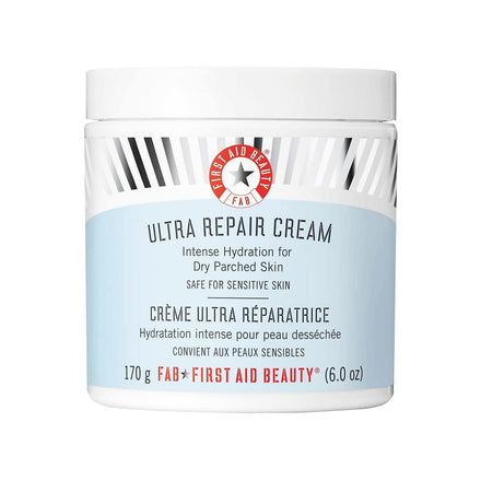 First Aid Beauty - Ultra Repair Cream, Intense Hydration Whipped Colloidal Oatmeal, Clinically Proven to Strengthen Skin Barrier in 7 Days & Helps Relieve Eczema,Luxury Face & Body Moisturiser, 170.1g