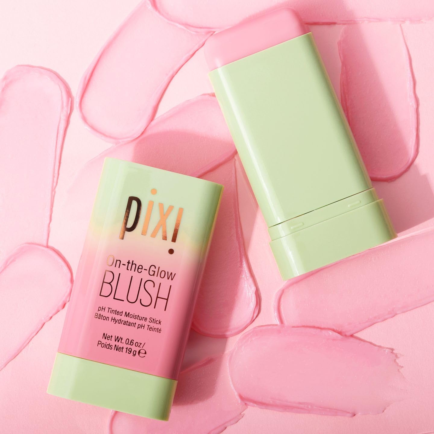 On-The-Glow Blush - Cheektone, Ph Reactive Hydrating Tinted Moisture Blush Stick With Ginseng, Aloe Vera & Fruit Extracts, For Cheeks & Lips, 19G 0.6Oz, Paraben-Free