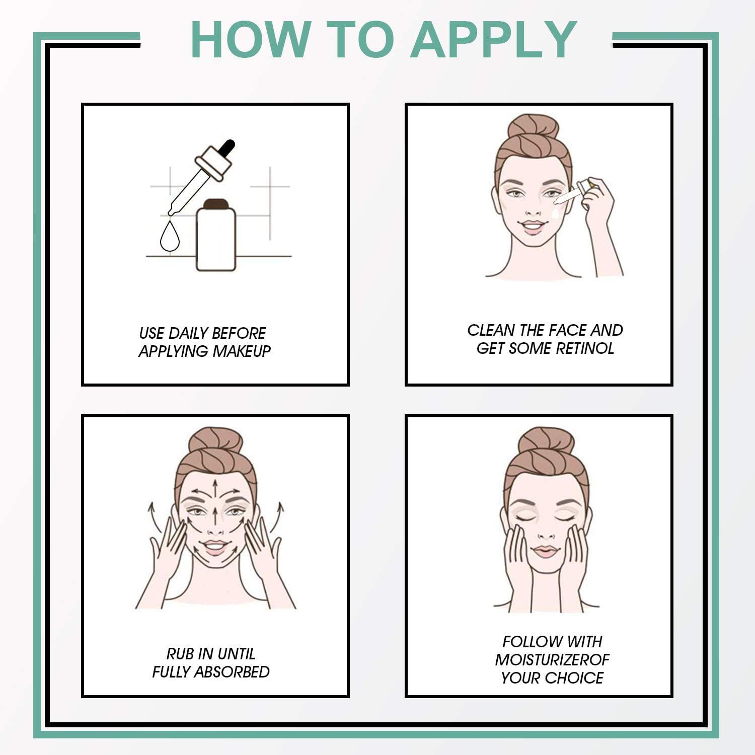 Retinol Serum High Strength for Face and Skin, Unique Double Active Ingredients of 5% Retinol & 2.5% Vitamin E, Outstanding Synthetic Effect to Reduce Wrinkle, and Dark Circle (Retinol Serum)