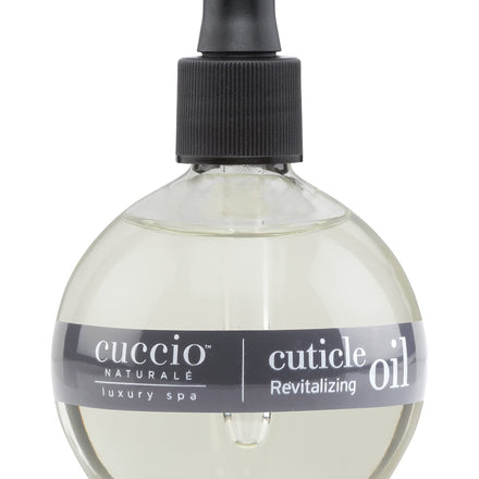 Cuccio Naturale Revitalizing ,Hydrating Oil For Repaired Cuticles Overnight - Remedy For Damaged Skin And Thin Nails - Paraben, Cruelty-Free Formula - Peach And Vanilla - 2.5 Oz