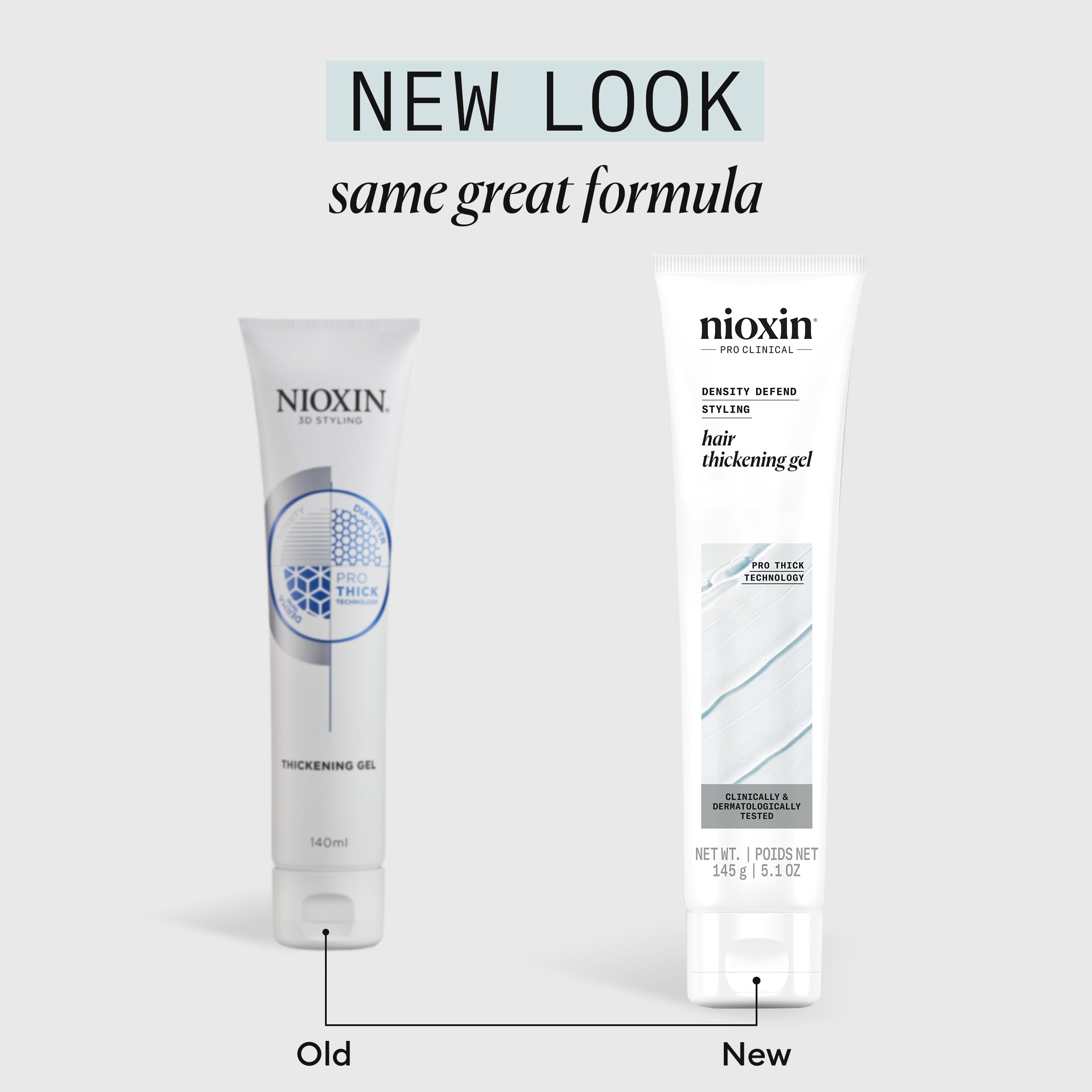 Nioxin Density Defend Hair Thickening Gel - Thickening Hair Treatment For Volumising Hair - with Peppermint Oil (140ml)