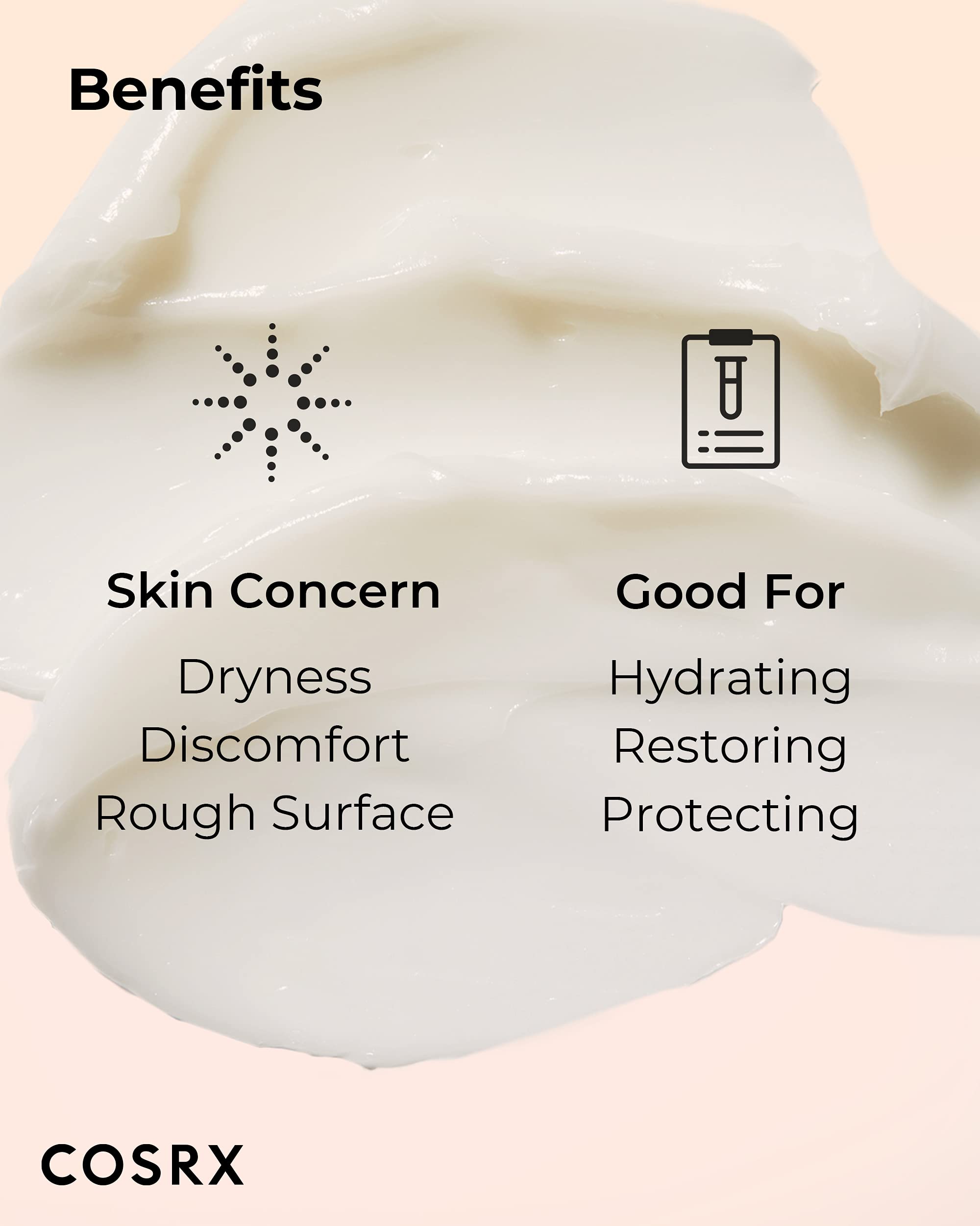 COSRX Balancium Comfort Ceramide Cream, 2.82 oz/80g | 50% Centella Asiatica Soothing & Long-lasting Facial Moisturiser for Dry Skin | Matte Finish | Korean Skin Care, Animal Testing Free, Paraben Free