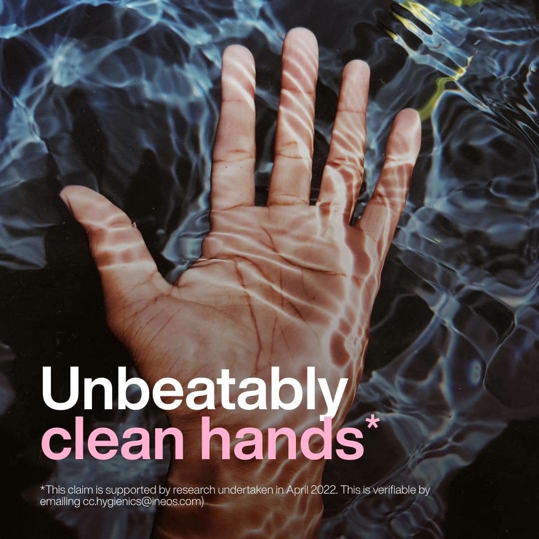 INEOS - Liquid Hand Soap - Moisturising - Handwash with Rhubarb & Tonka - 6 Bottles x 250ml, Packaging May Vary