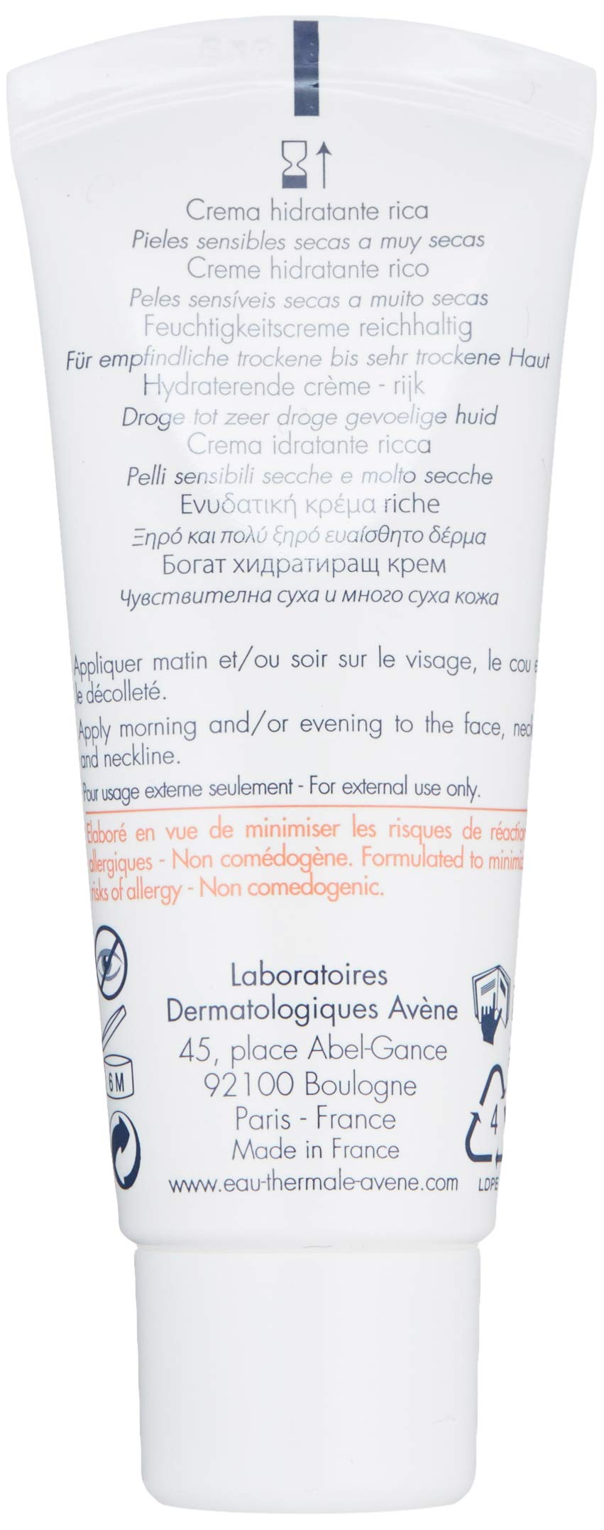 Eau Thermale Hydrance Rich Hydrating Cream, 1.3 fl. oz.