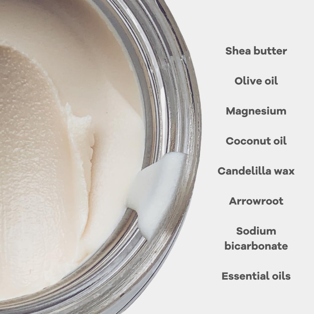 The Natural Deodorant Co, Clean Deodorant Balm For Men 55g, Aluminium Free, Plastic Free, All Day Protection