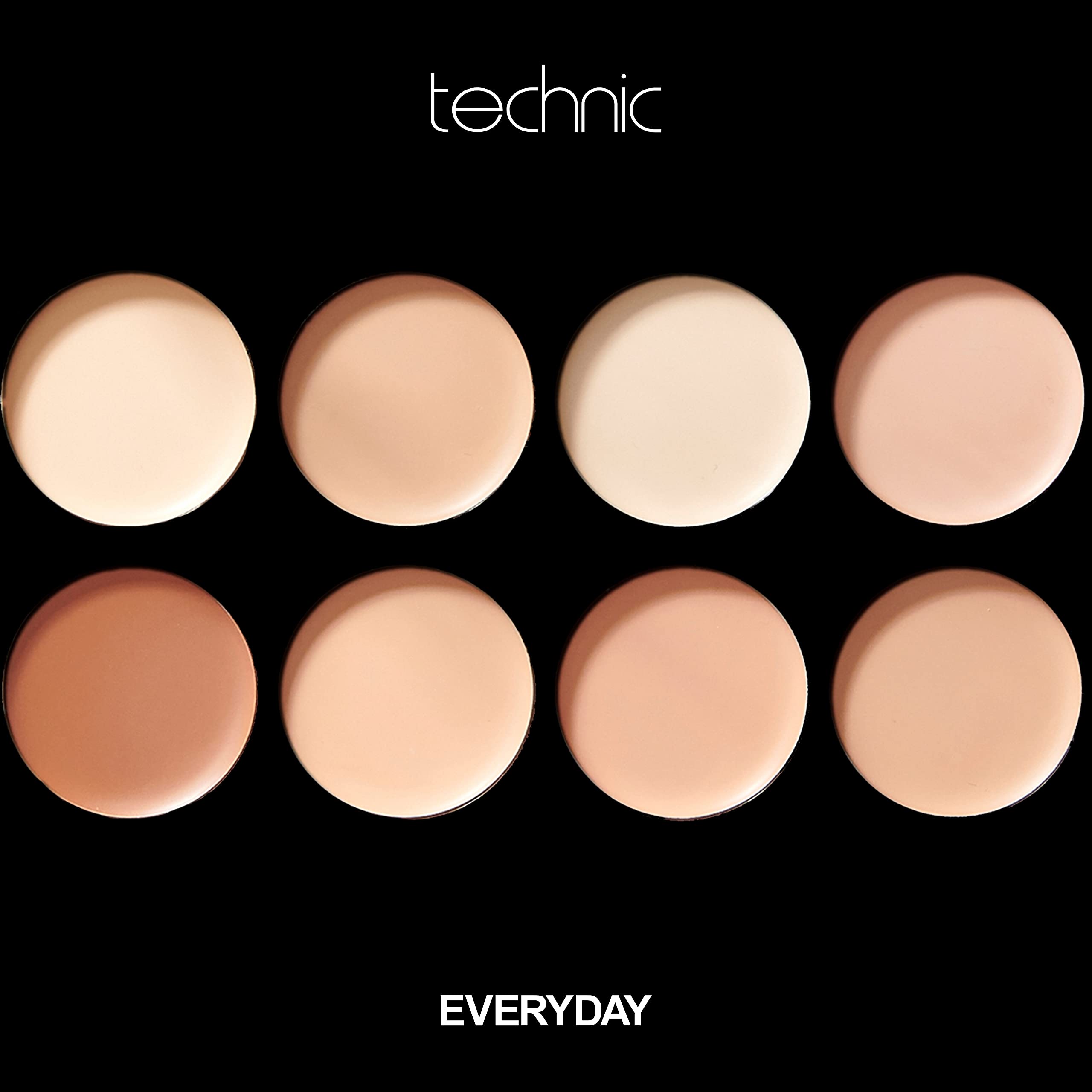 Technic Colour Fix Cream 8 Colour Foundation Contour Palette