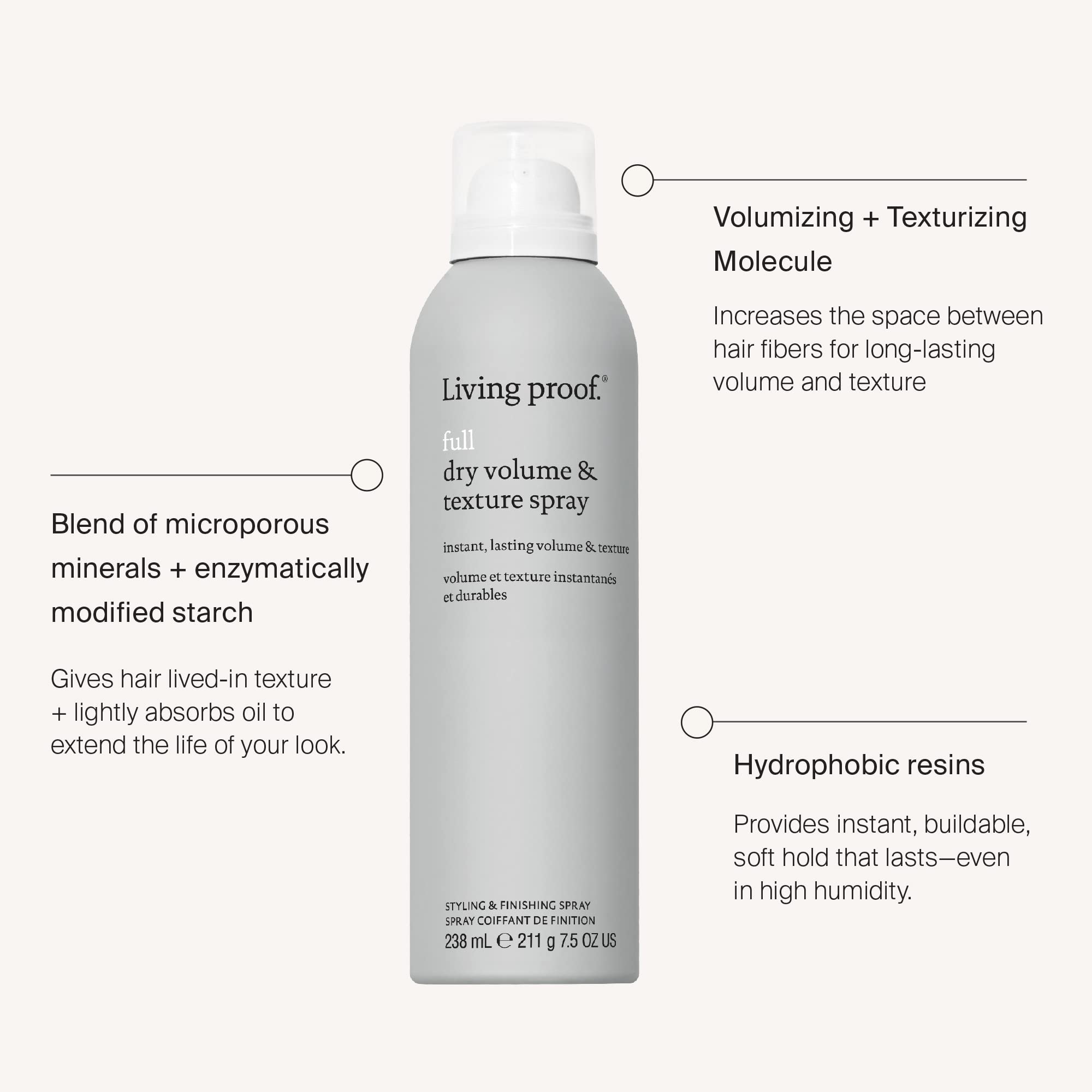 Living Proof Full Dry Volume & Texture Spray 7.5 Oz