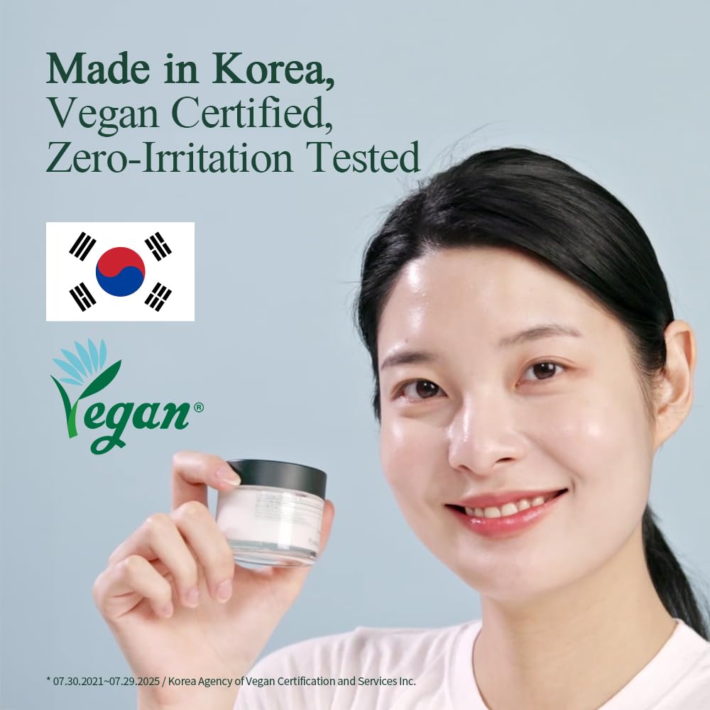 Pyunkang Yul [PKY Calming Moisture Barrier Cream Instantly Soothes Sensitive Skin, Hyaluronic Acid & Ceramide for Hydration, Vegan, Korean Skincare (1.69 Fl. Oz, 50ml)