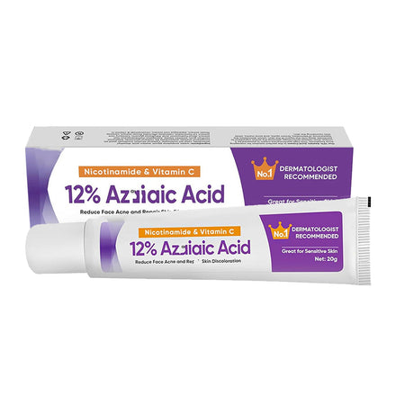 (2PCS) Acid Face Cream, Acid 12% Facial Serum Cream, Niacinamide & Vitamin C for Redness Face, Dark Spot, Rosacea,Acne,Face Skin Care Beauty Products,Skincare for All Skin Types 20G (2)