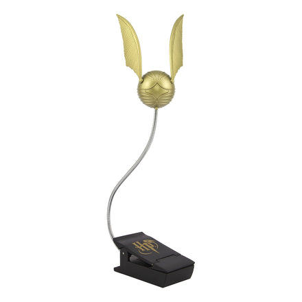 Golden Snitch Harry Potter Themed Reading Light with Lumi Clip | Battery Powered