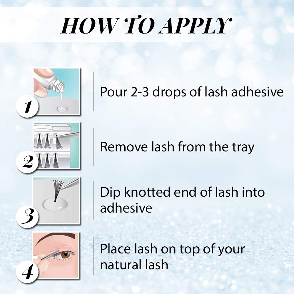 Ardell LashTite Lash Adhesive Clear for Individual Lashes, 0.125 oz