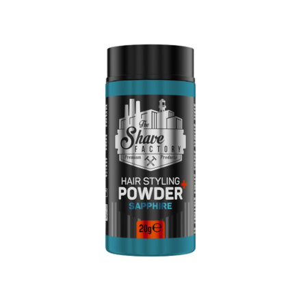The Shave Factory Ultra Hold Hair Styling Powder (20g) | Powder Wax | Styling Powder | Volumizing Powder for Hair | Hair powder with matt effect for women & men (Sapphire)
