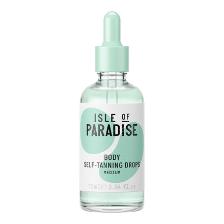Isle of Paradise Self-Tanning Body Drops, Green: For Medium Skin Tones, 75ml
