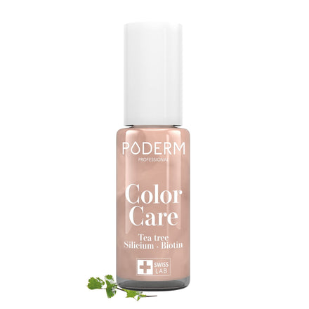 PODERM Swiss-Made Antifungal Nail Polish β Bright Gold | Breathable Treatment with Tea Tree, Silicon & Biotin | Strengthens, Repairs & Conceals Yellow, Brittle & Damaged Nails | Podiatrist-Developed